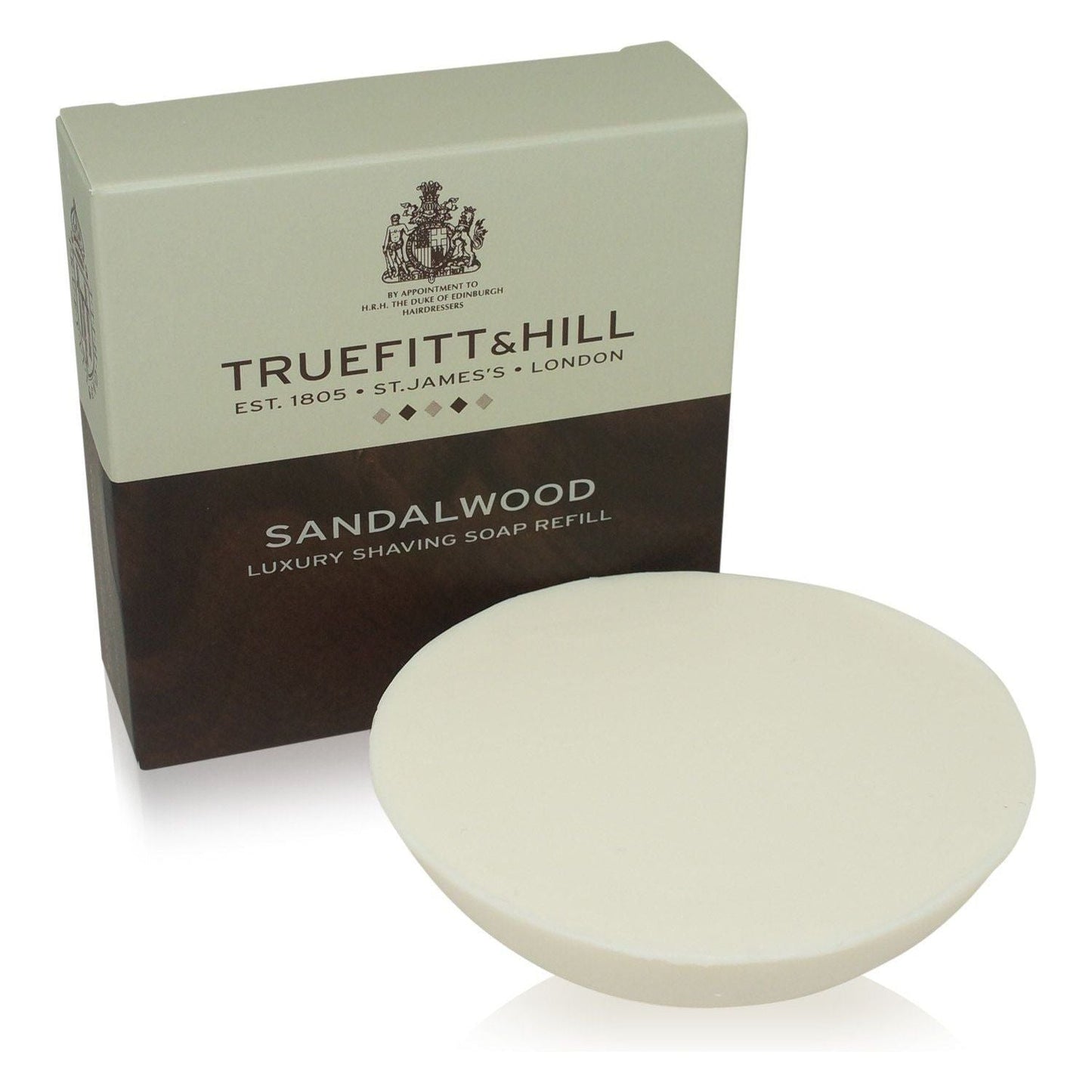 Truefitt & Hill Sandalwood Luxury Shaving Soap Refill 3.3 oz Shaving Soap Pasteur Pharmacy