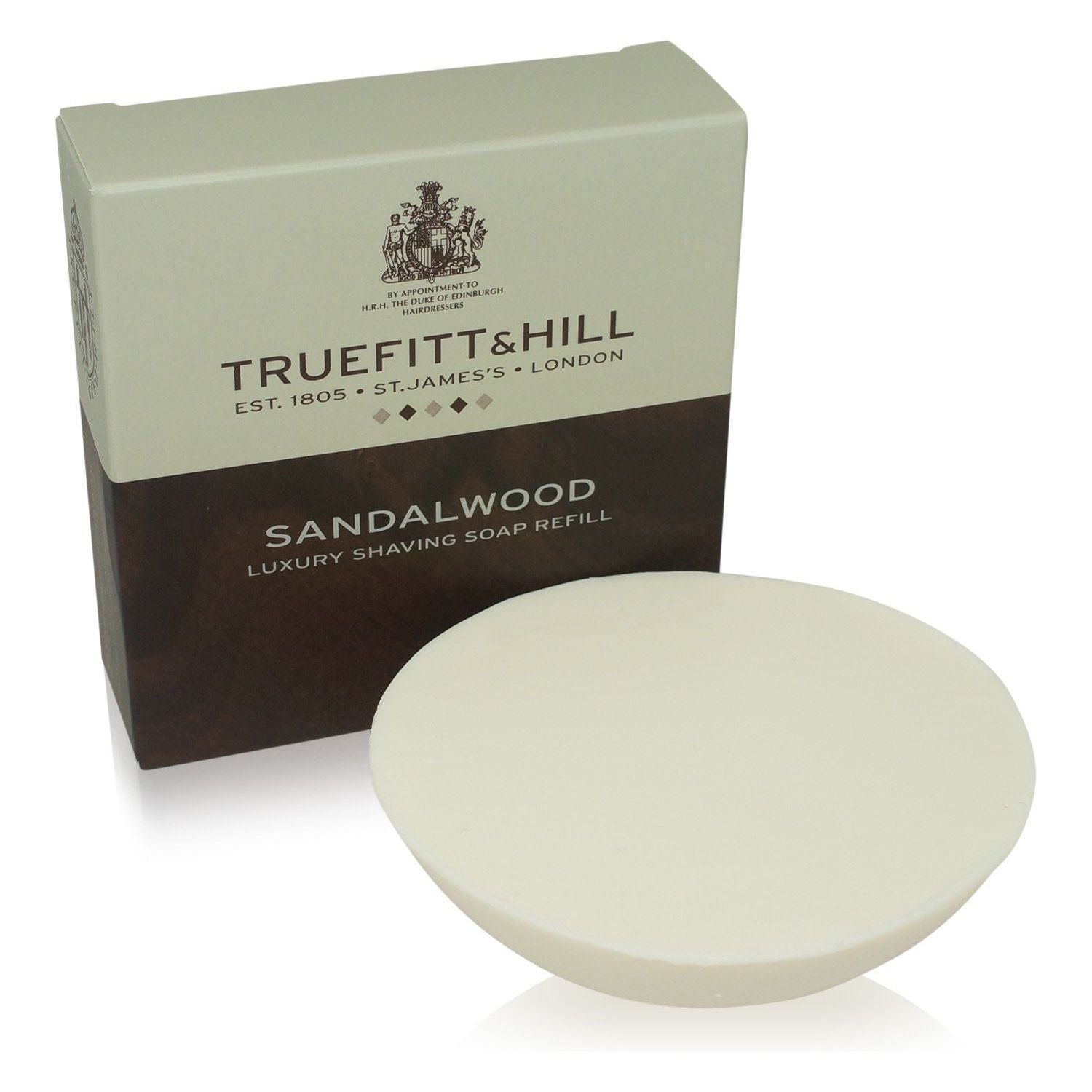 Truefitt & Hill Sandalwood Luxury Shaving Soap Refill 3.3 oz Shaving Soap Pasteur Pharmacy