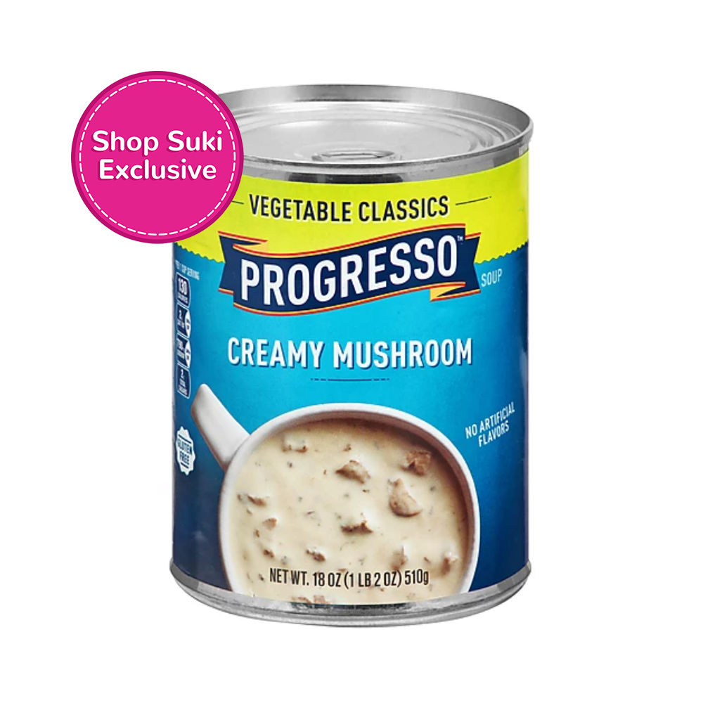 Sopa de champiñones cremosa Progresso Vegetable Classics 18 oz