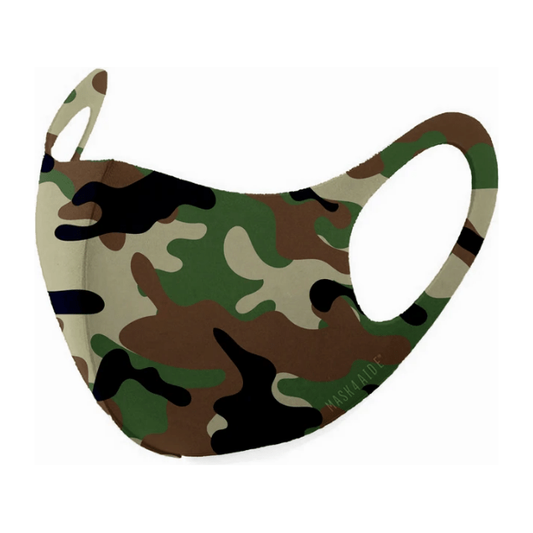 Mask4Aide Reusable Unisex Face Mask Camo Reusable Unisex Face Mask Pasteur Pharmacy