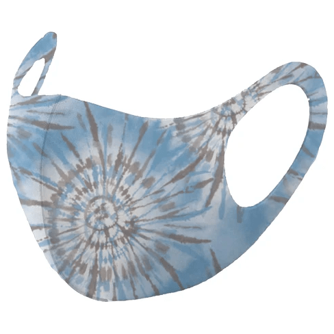 Mask4Aide Reusable Unisex Face Mask Tie Dye Blue & Gray Face Mask Pasteur Pharmacy