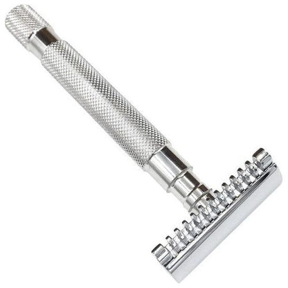 Parker 68S Stainless Steel Handle Open Comb Head Safety Razor Safety Razor Pasteur Pharmacy