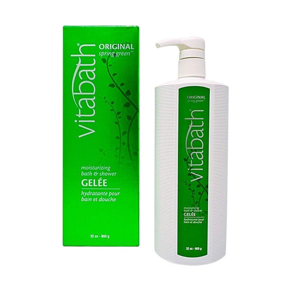 Vitabath Original Spring Green Moisturizing Bath & Shower Gelee 32 oz Bath & Shower Gel Pasteur Pharmacy