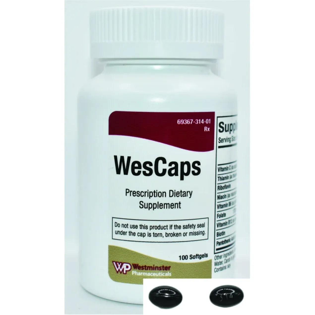 Wescaps Gc 100 Rx Multivitamin Pasteur Pharmacy