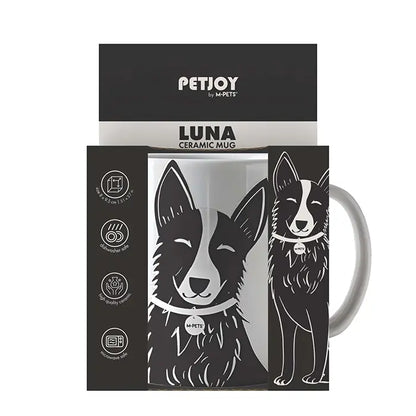 Mug M-Pets Petjoy Luna avec illustrations de chiens 350 ml