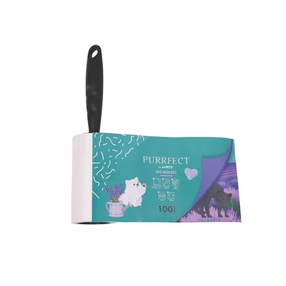 Rouleau anti-peluches parfumé à la lavande M-Pets Purrfect, 2 x 100 feuilles