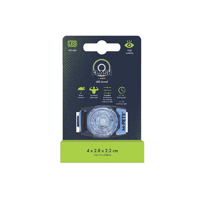 Luz de seguridad LED para mascotas M-Pets Flash Jewel para visibilidad nocturna