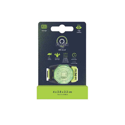 Luz de seguridad LED para mascotas M-Pets Flash Jewel para visibilidad nocturna