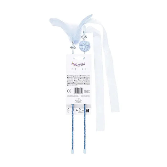 M-Pets Mooncat Blue Cat Teaser Wand Set 2-Pack
