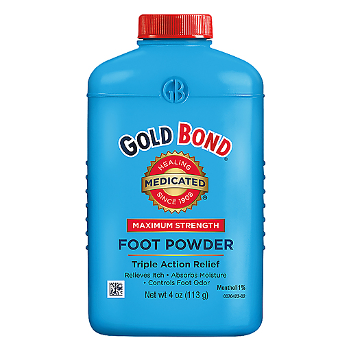 Gold Bond Triple Action Relief Maximum Strength Foot Powder 4 Oz Personal Care Pasteur Pharmacy