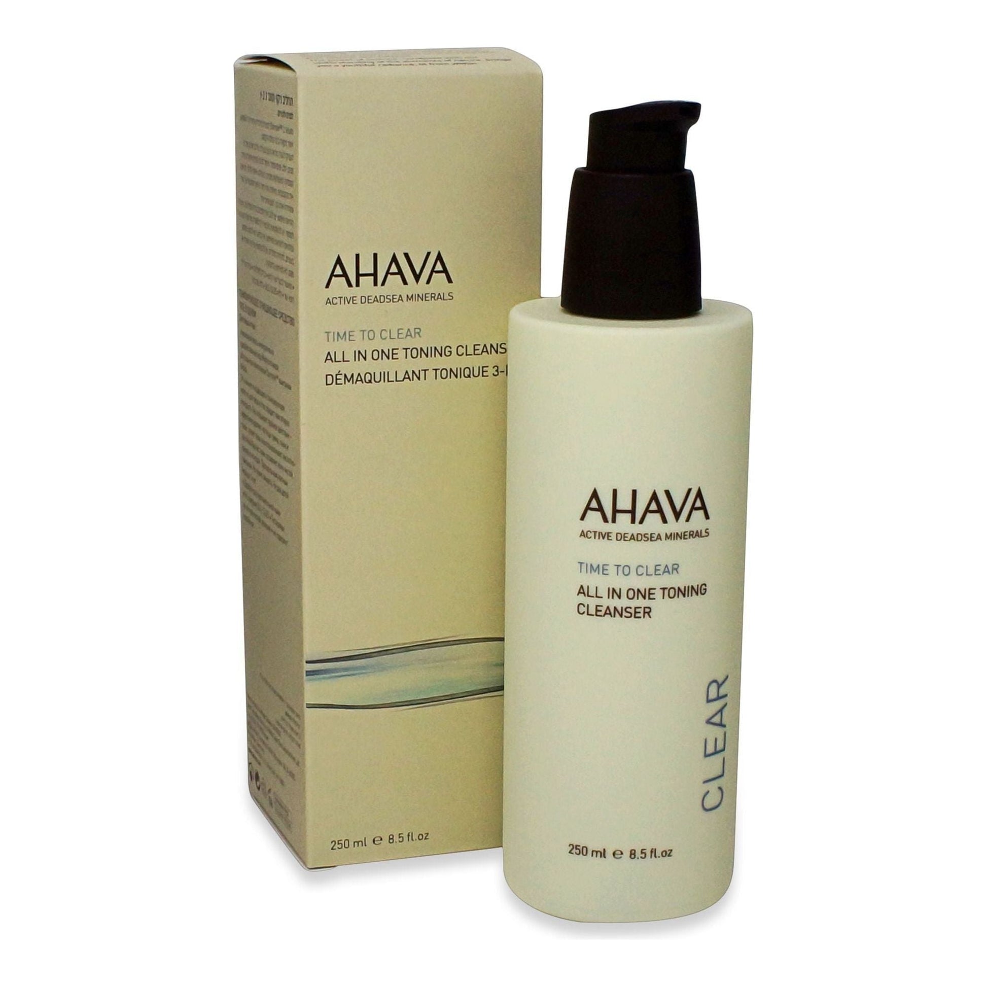 Ahava Time To Clear Toning Cleanser All In One 8.5 Oz Facial Cleanser Pasteur Pharmacy