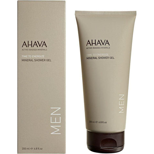 Ahava Men Time To Energize Mineral Shower Gel 6.8 Oz Shower Gel Pasteur Pharmacy