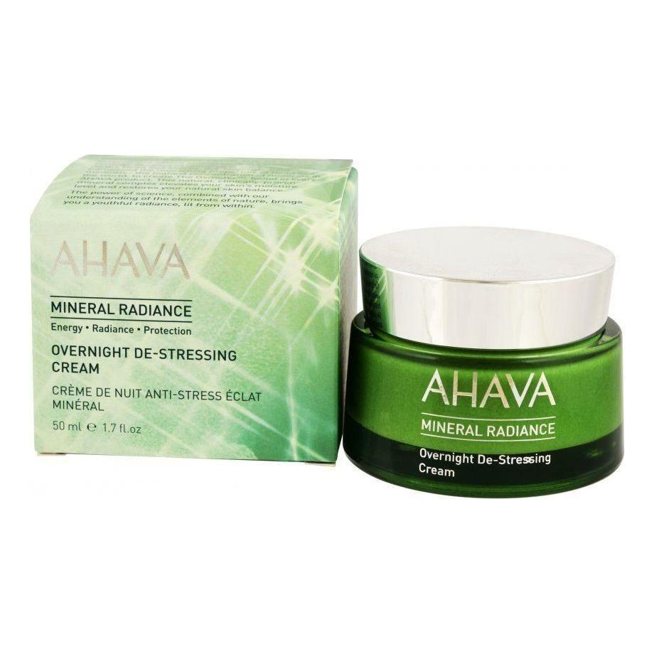 Ahava Mineral Radiance Overnight De-Stressing Cream 1.7 Oz Night Cream Pasteur Pharmacy