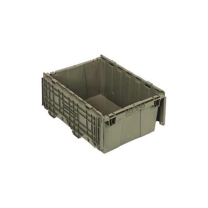 Quantum Storage Systems Gray Attached Lid Container, Plastic Storage & Organization Pasteur Pharmacy