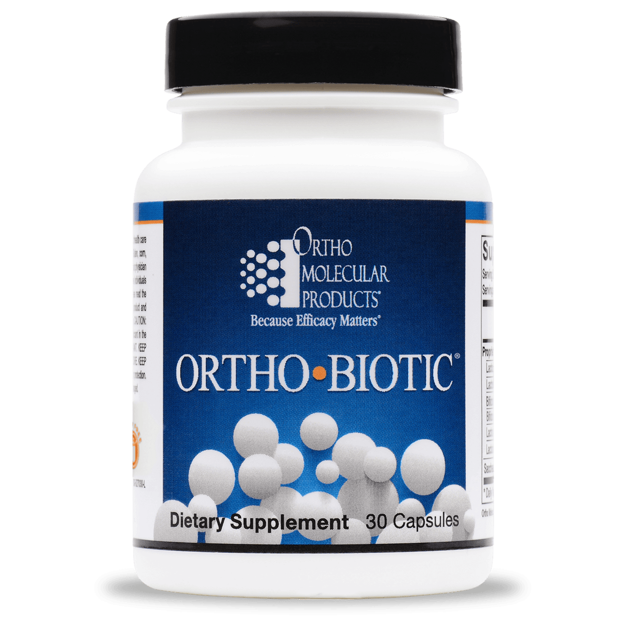 Ortho Molecular Products Biotic 30 Capsules Vitamins & Supplements Pasteur Pharmacy
