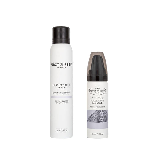 Percy & Reed Styling & Care Set for Hair Volume and Shine