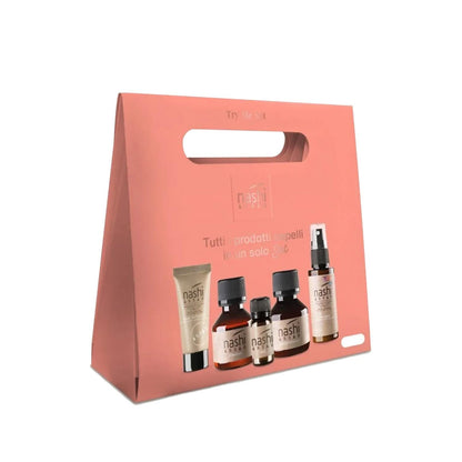 Kit d'essai de soins capillaires Nashi Argan Try Me Set
