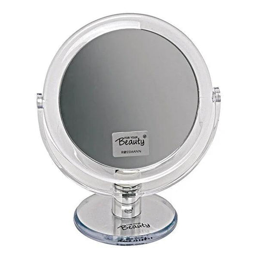 For Your Beauty 3x Magnifying Makeup Mirror - Double Sided, Adjustable Angle, Portable Cosmetic Mirror