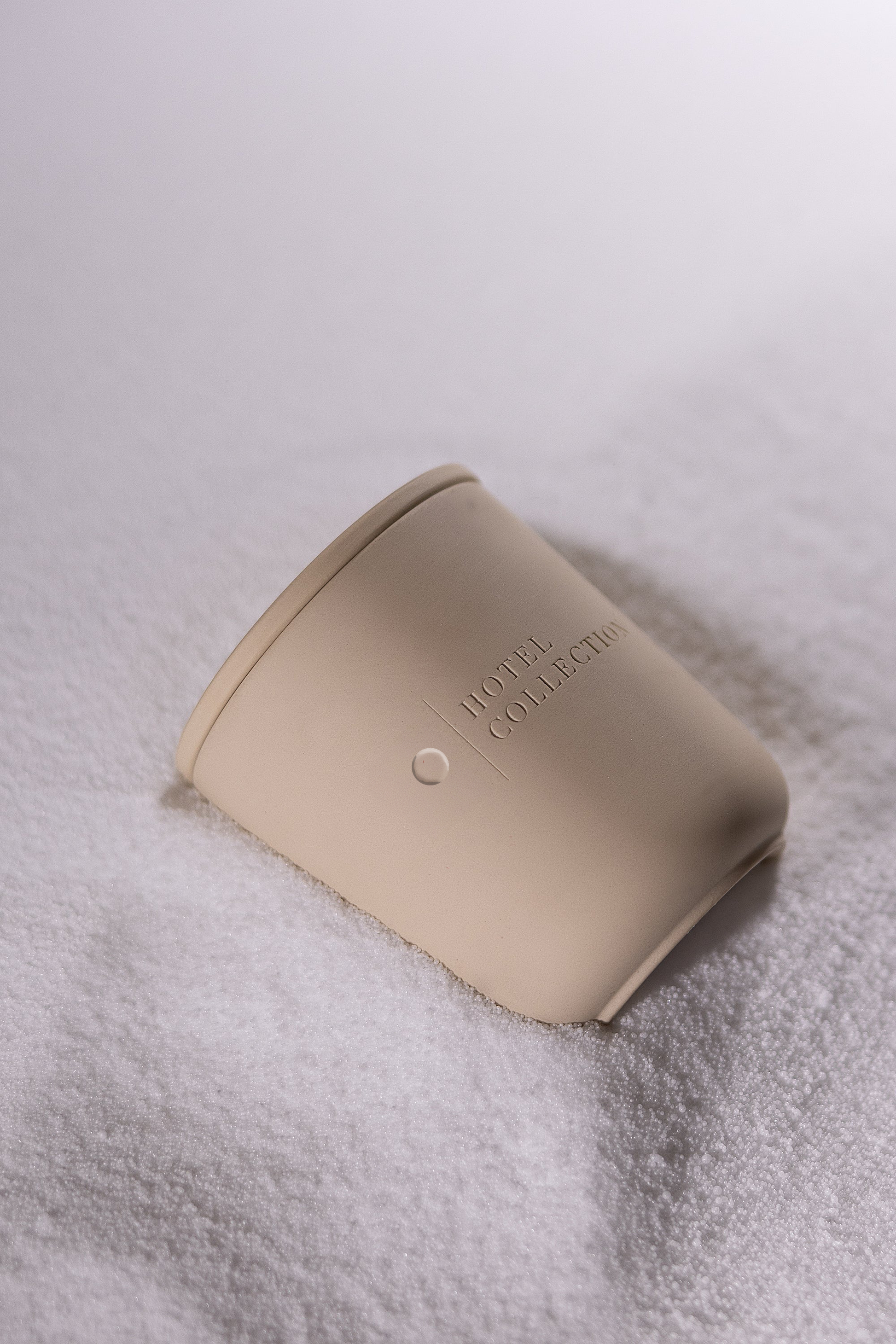 Hotel Collection Grande Ceramic Vessel Ceramic Sand Wax Candle Hotel Collection