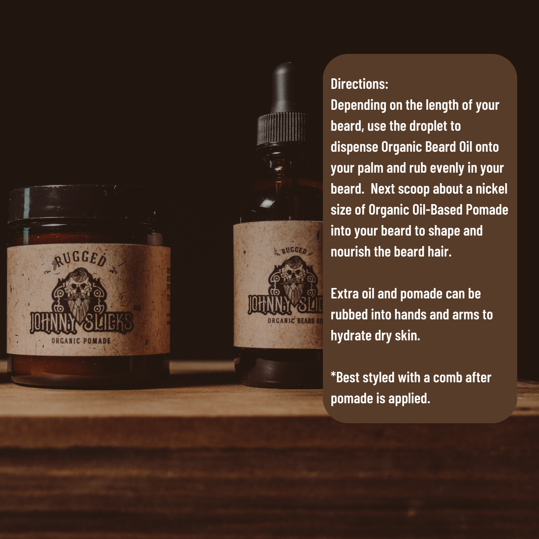 Johnny Slicks Beard Style Kit Pomade Johnny Slicks