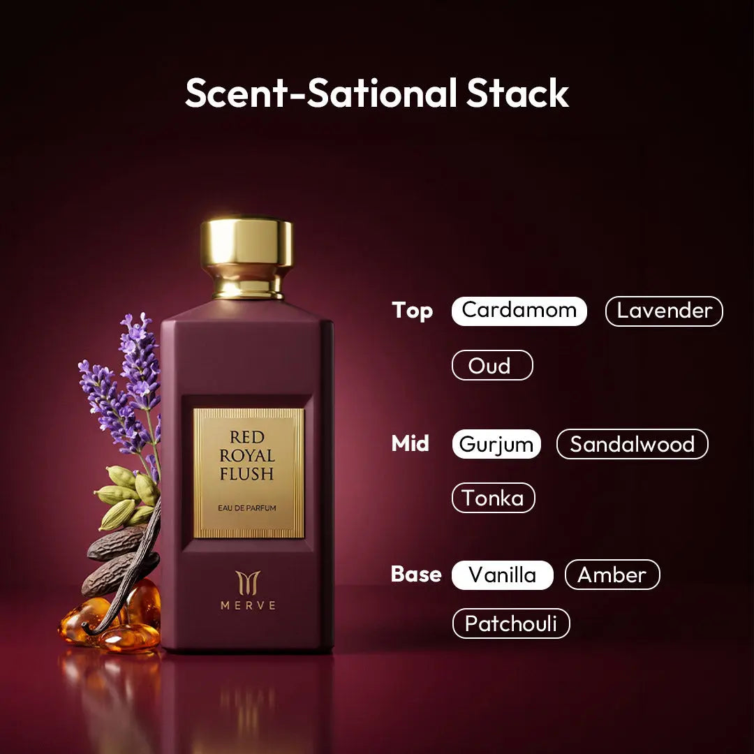 QUINTE FLUSH ROYALE ROUGE | UNISEXE