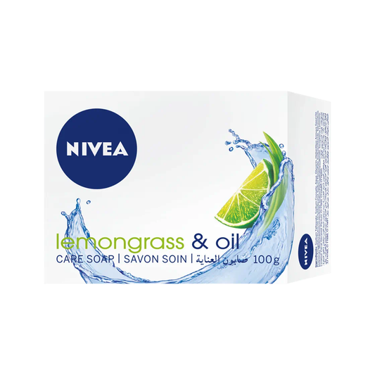 Nivea Lemongrass & Oil Care Soap 100g Soap Pasteur Pharmacy