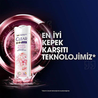 Champú anticaspa Clear - Fórmula nutritiva | 12 fl oz