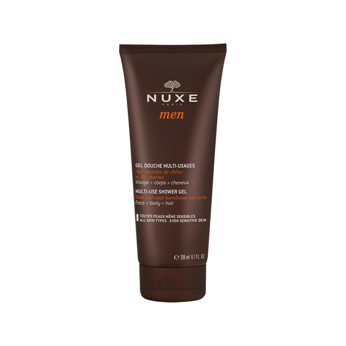 Nuxe Men Multi-Use Shower Gel 200ml - Convenient and Nourishing Body Wash for Men