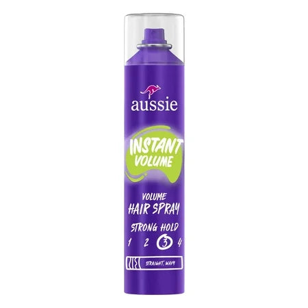 Aussie Instant Volume Hair Spray for Wavy and Straight Hair 10 oz Hair Styling Products Pasteur Pharmacy