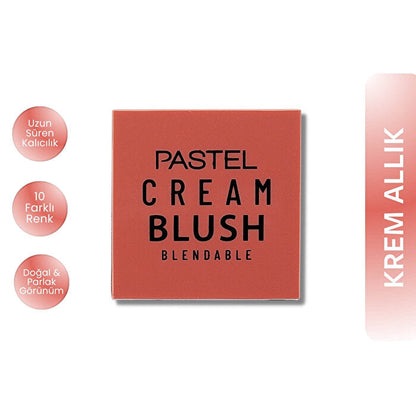 Pastel Profashion Cream Blush N.º 42 - Fórmula ligera | Libre de crueldad animal