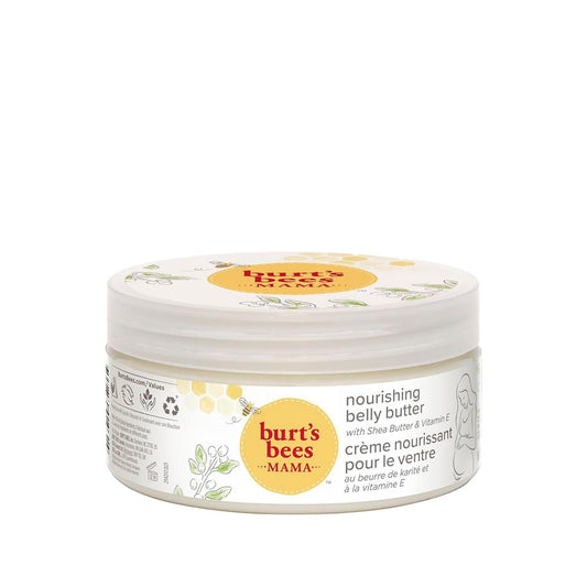 Burt's Bees Postpartum Belly Care Cream - Natural Skincare for New Mothers, Nourishing and Moisturizing Properties, 185g