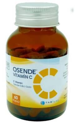 Osende Vitamina C Ester-C: Apoyo a la salud inmunológica y protección antioxidante - 60 cápsulas
