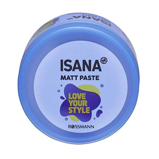 Isana Cera para el cabello 5 - Acabado mate, fijación fuerte para hombres y mujeres - 100 ml