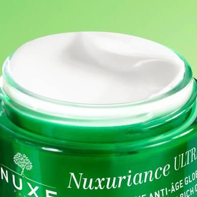 Crème visage anti-âge Nuxe Nuxuriance Ultra : hydratation riche pour peaux matures et sèches | Réduction des rides, raffermissante | Soin de la peau de luxe - 50 ml