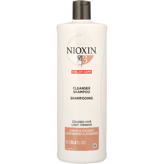 Nioxin System 3 Cleanser Shampoo for Fine Hair 33.8 fl oz Shampoo Pasteur Pharmacy