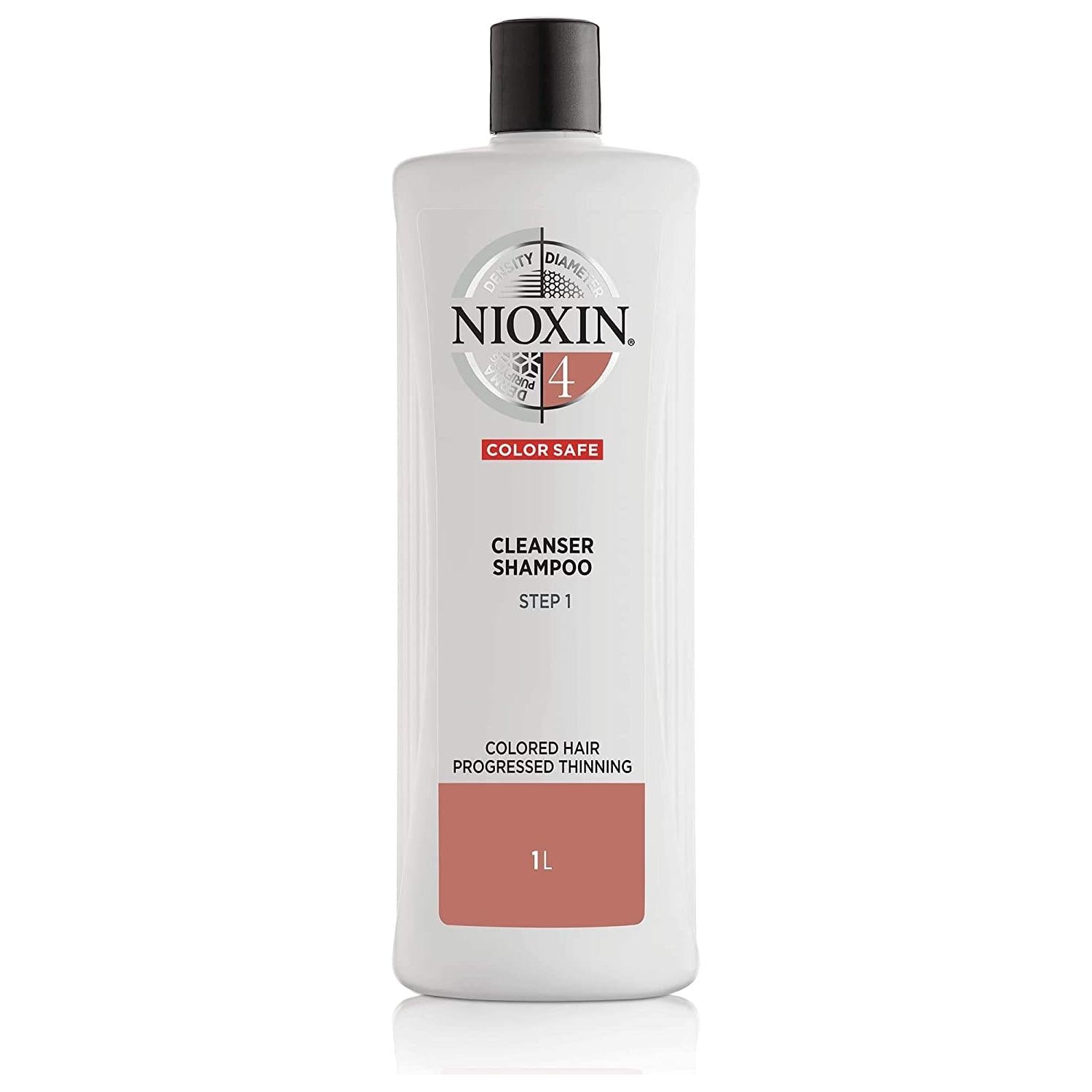 Nioxin System 4 Cleanser Shampoo for Fine ChemicallyTreated Hair 33 fl oz Hair Shampoo Pasteur Pharmacy