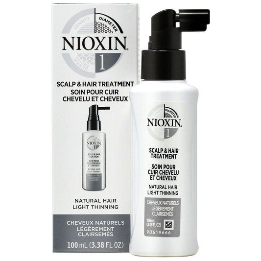 Nioxin System 1 Scalp Treatment Natural Hair Light Thinning 3.38oz Scalp Treatment Pasteur Pharmacy