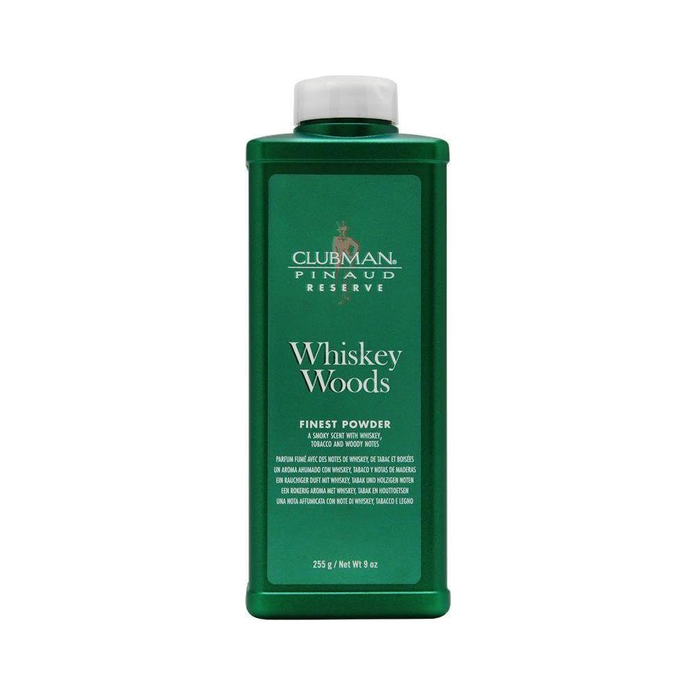 Clubman Pinaud Reserve Whiskey Woods Finest Poder 9 Oz Talc Pasteur Pharmacy