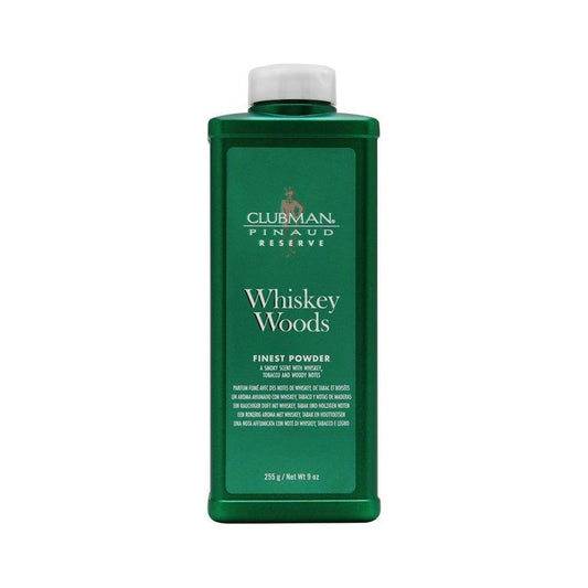 Clubman Pinaud Reserve Whiskey Woods Finest Poder 9 Oz Talc Pasteur Pharmacy