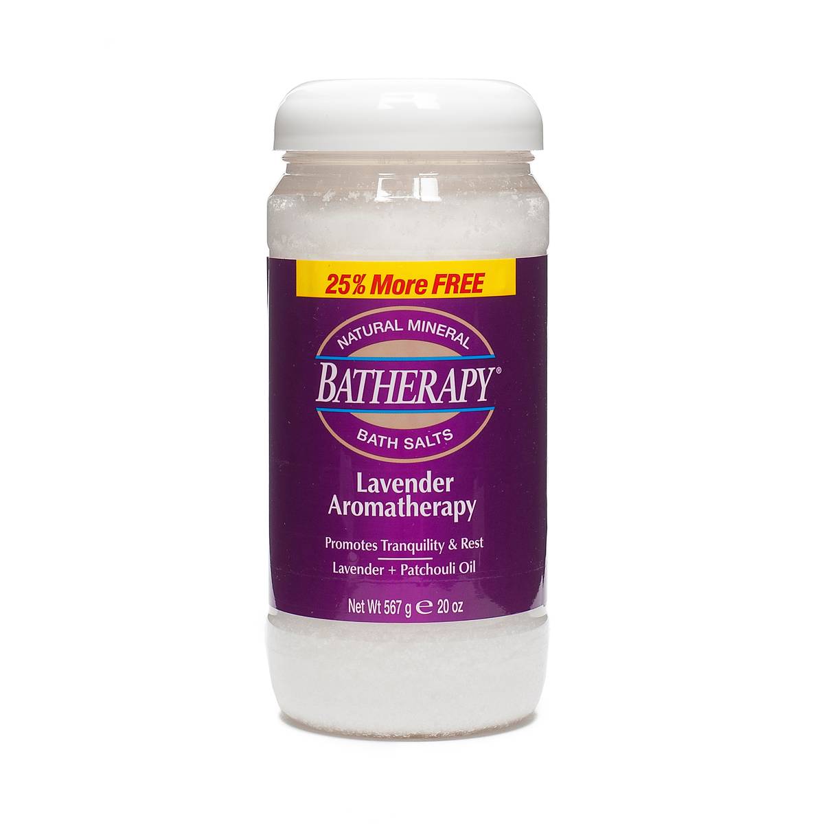 Batherapy Queen Helene Mineral Bath Salts Lavender - 1 Lb Bath & Body Pasteur Pharmacy