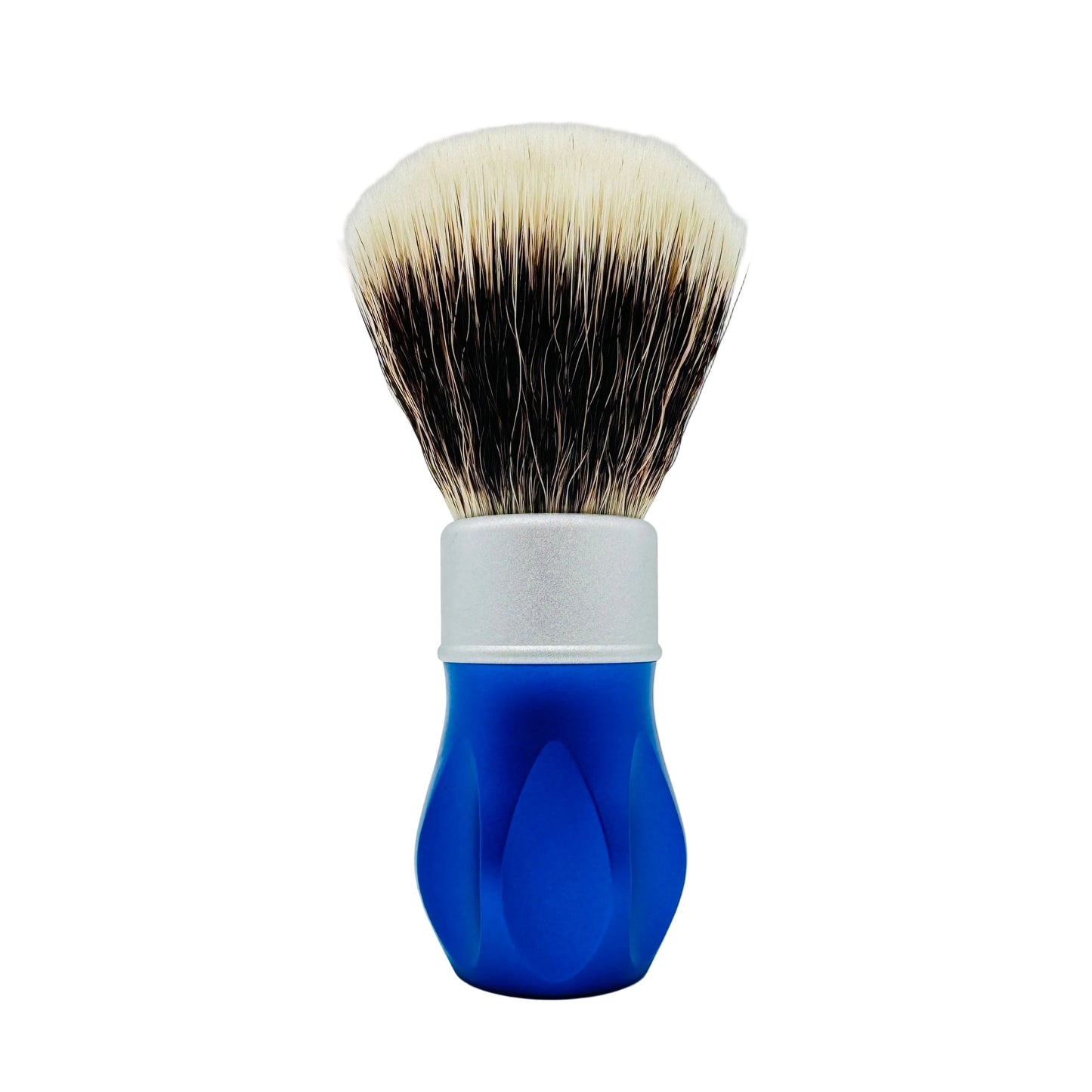 Alpha Brush & Shaving Co. Outlaw 26mm & 28mm Shaving Brush Shaving Brush Pasteur Pharmacy Blue/Silver 26mm