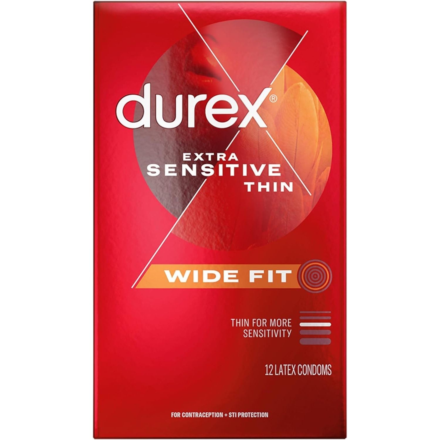 Durex Extra Sensitive Condoms Ultra Thin Premium Latex 12 Count Condoms Pasteur Pharmacy