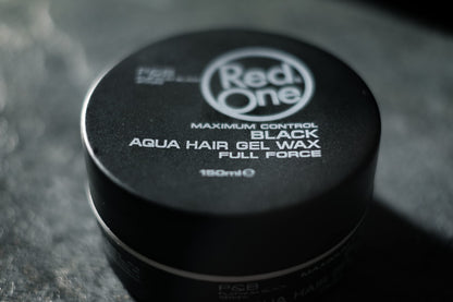 Cera Red One Black Aqua 150ml - Fijación de larga duración | Peinado de cabello
