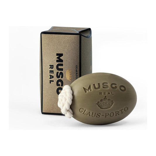 Claus Porto Musgo Real 1887 Soap on a Rope 1887 6.7 oz Bath Soap Pasteur Pharmacy