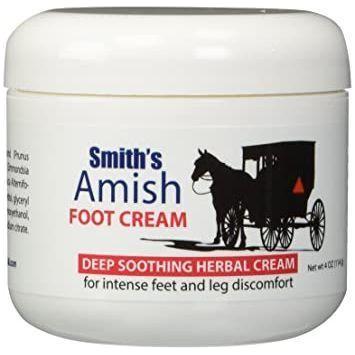 Smith Amish Foot Cream Deep Soothing & Calming 4.5 Oz Foot Cream Pasteur Pharmacy