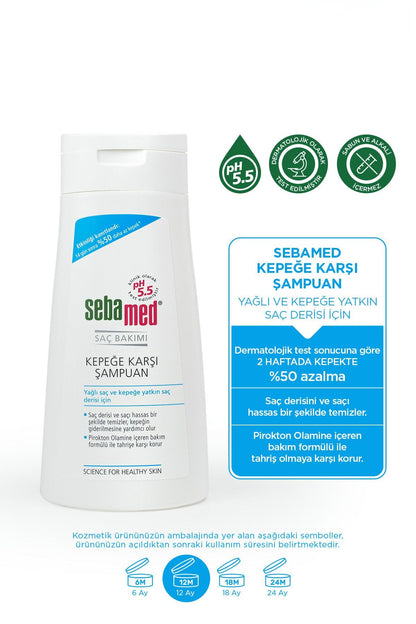 Champú anticaspa Sebamed 400 ml