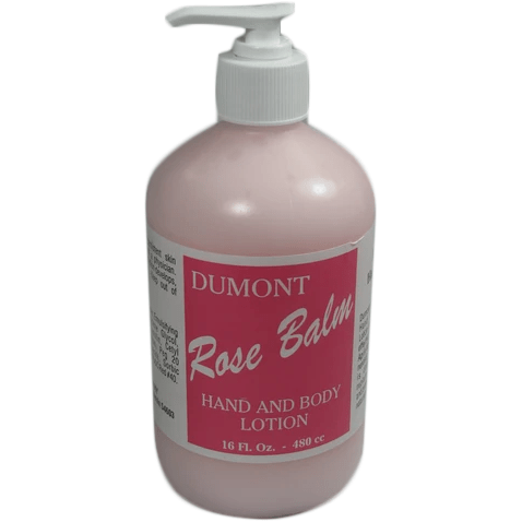 Dumont Rose Balm Hand and Body Lotion 16 Oz Hand and Body Lotion Pasteur Pharmacy