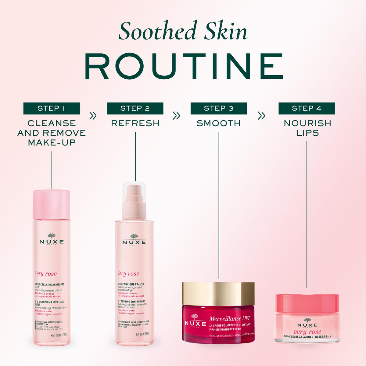 Nuxe Very Rose 3 In 1 Soothing Micellar Water - 200ml