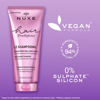 Champú para el cabello y cuerpo Nuxe After Sun - Limpieza suave sin parabenos para piel y cabello