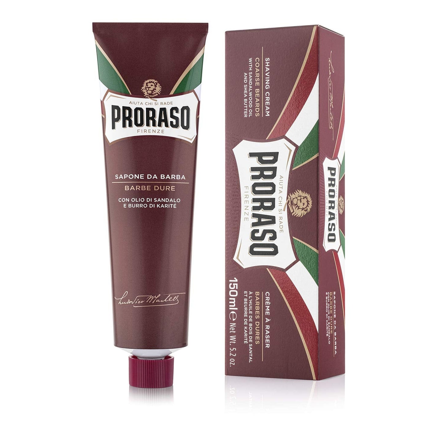 Proraso Emollient & Nourishing Shaving Cream With Sandalwood Oil & Shea Butter 5.2 Oz Shaving Cream Pasteur Pharmacy
